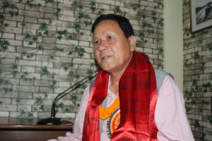 रुद्रबहादुर खड्का सभापति, दोलखा