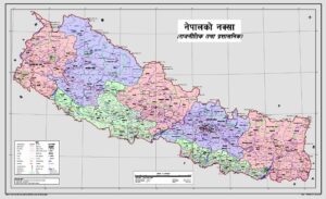 Nepal map