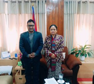 Minister Rekha Sharma n Me Fagun 16