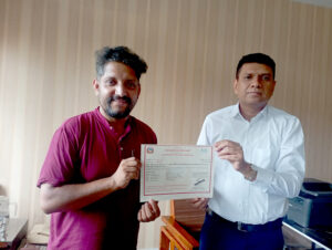 Madhab Raj Kharel_ Gajendra Thakur Chitthi Film Censor PIC_ B